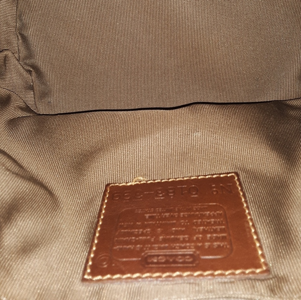 Leather…"mini" Drawstring Duffle - Picture 4 of 4